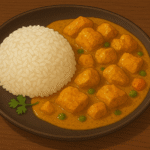chicken curry with rice